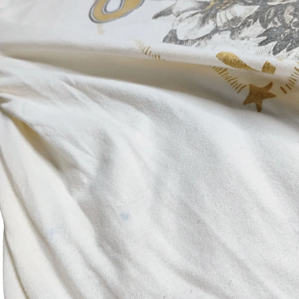 Gildan ALABAMA Live In Concert Vintage Tour Shirt XL Cream Short Sleeve Tee - Picture 9 of 12